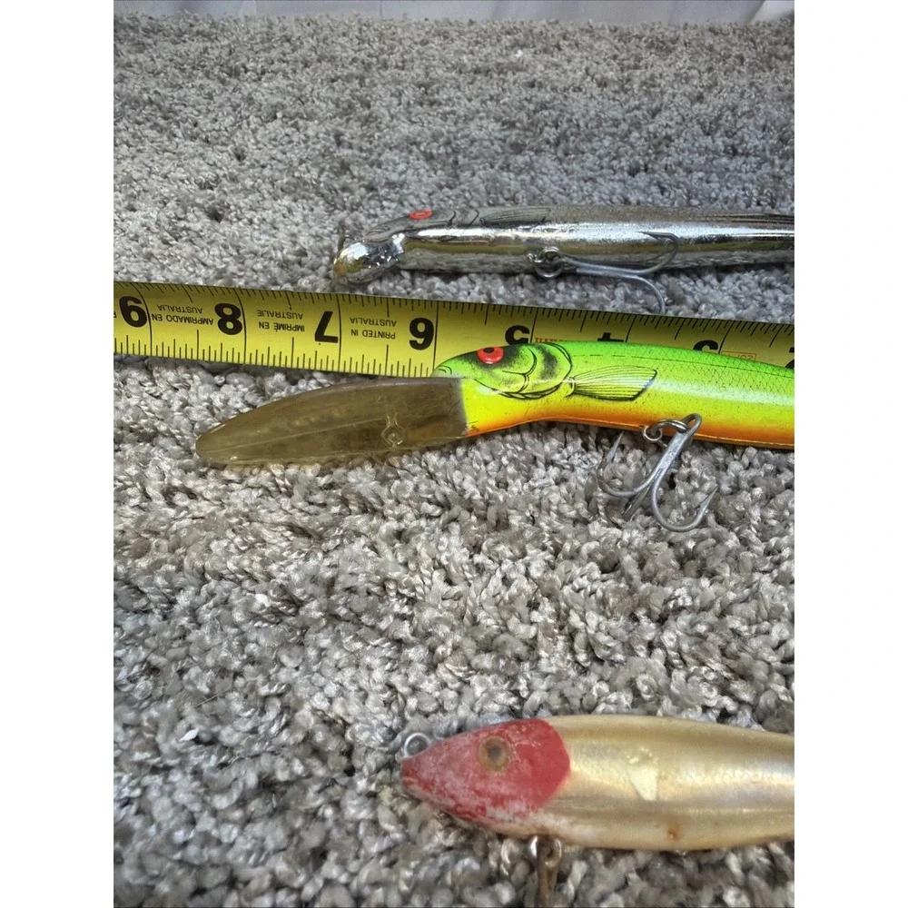 Vintage Fishing Lures Lot Of 3